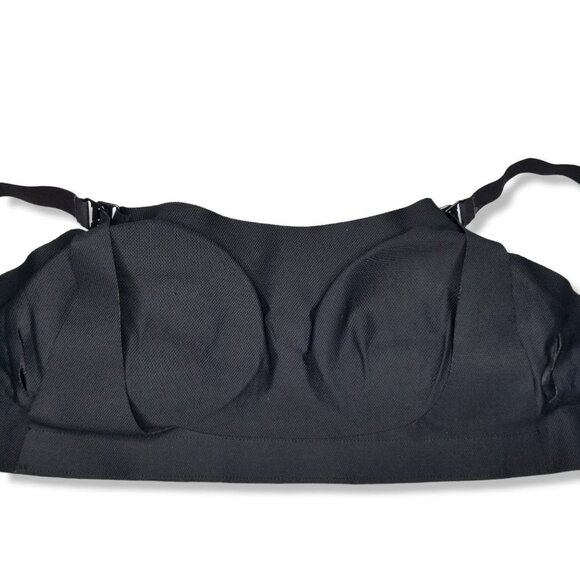 Belly Bandit Size Medium Black Leak Proof Nursing Bra Maternity Removable Cups - Picture 7 of 10